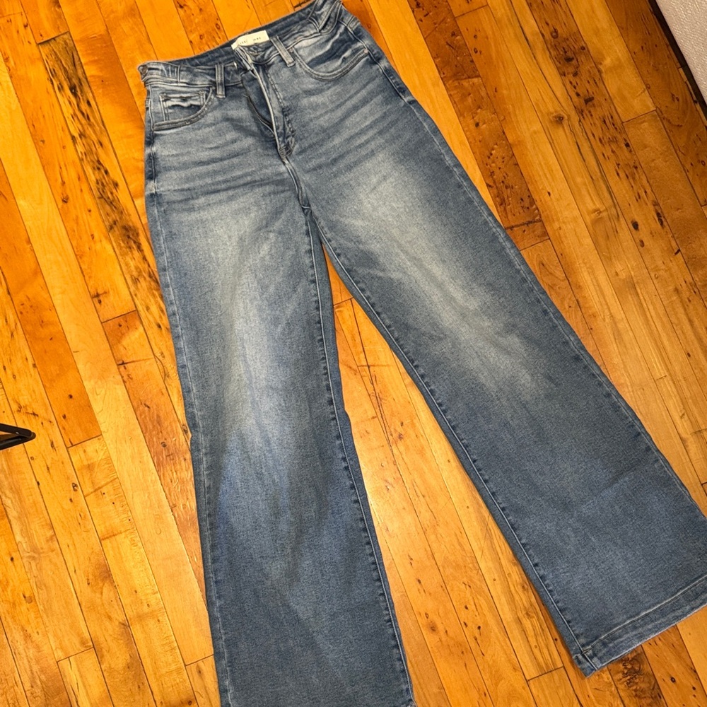 Stylish Blue Flare Women's Jeans